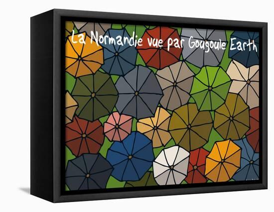 Heula. Normandie par Gougoule Earth-Sylvain Bichicchi-Framed Stretched Canvas