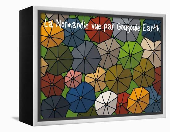 Heula. Normandie par Gougoule Earth-Sylvain Bichicchi-Framed Stretched Canvas