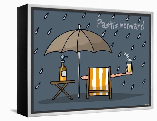 Heula. Pastis normand-Sylvain Bichicchi-Framed Stretched Canvas