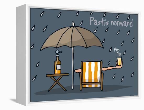 Heula. Pastis normand-Sylvain Bichicchi-Framed Stretched Canvas