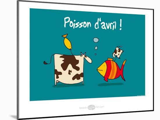 Heula. Poisson d'avril-Sylvain Bichicchi-Mounted Art Print