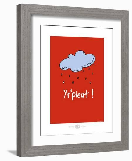 Heula. Yr'pleut-Sylvain Bichicchi-Framed Art Print