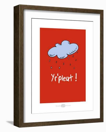 Heula. Yr'pleut-Sylvain Bichicchi-Framed Art Print