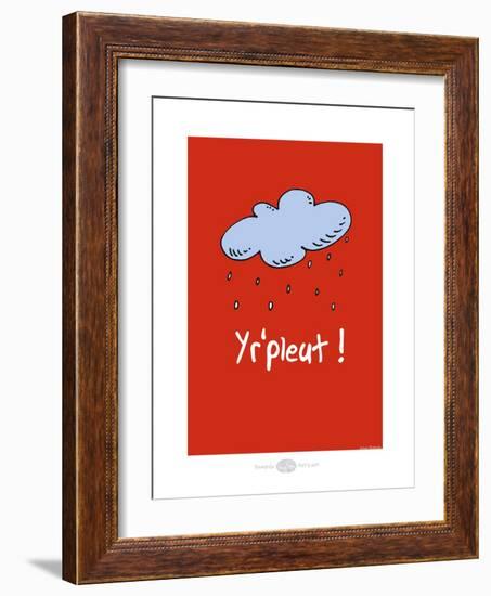 Heula. Yr'pleut-Sylvain Bichicchi-Framed Art Print