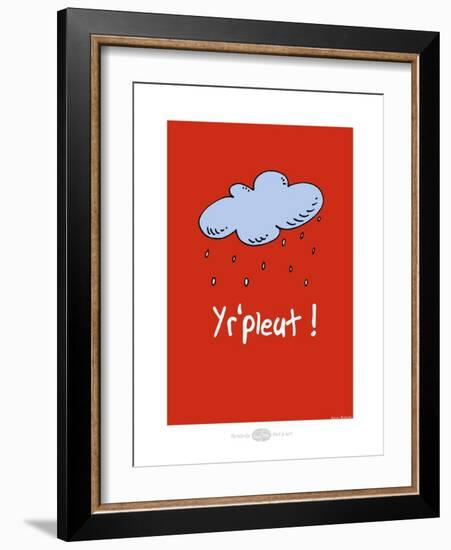 Heula. Yr'pleut-Sylvain Bichicchi-Framed Art Print