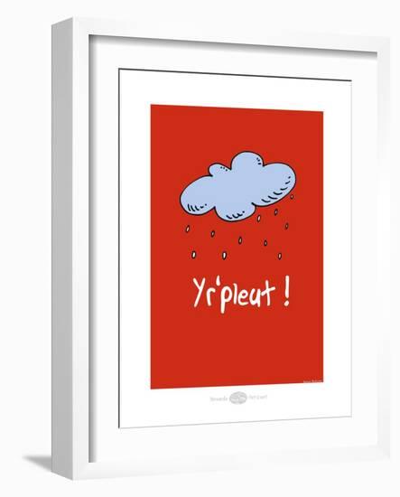 Heula. Yr'pleut-Sylvain Bichicchi-Framed Art Print