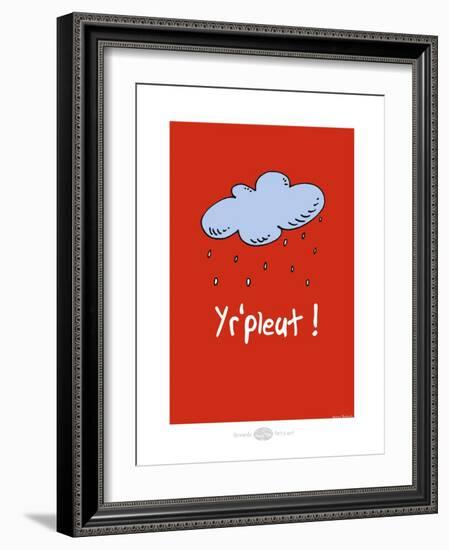 Heula. Yr'pleut-Sylvain Bichicchi-Framed Art Print