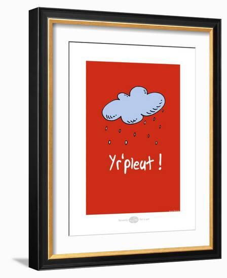 Heula. Yr'pleut-Sylvain Bichicchi-Framed Art Print