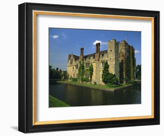 Hever Castle (1270-1470), Childhood Home of Anne Boleyn, Edenbridge, Kent, England, UK-Ian Griffiths-Framed Photographic Print