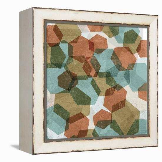 Hexagon Composition I-Edward Selkirk-Framed Stretched Canvas