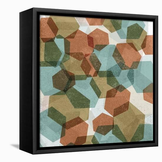 Hexagon Composition I-Edward Selkirk-Framed Stretched Canvas