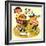 Hey Batter! - Jack & Jill-Lee deGroot-Framed Giclee Print