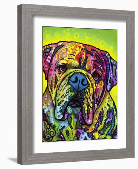 Hey Bulldog-Dean Russo-Framed Giclee Print