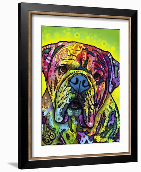 Hey Bulldog-Dean Russo-Framed Giclee Print