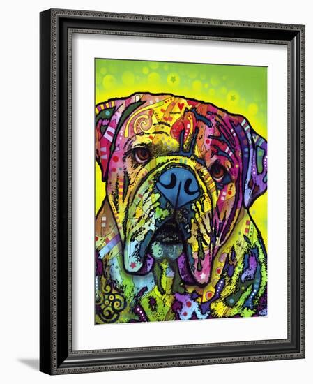 Hey Bulldog-Dean Russo-Framed Giclee Print