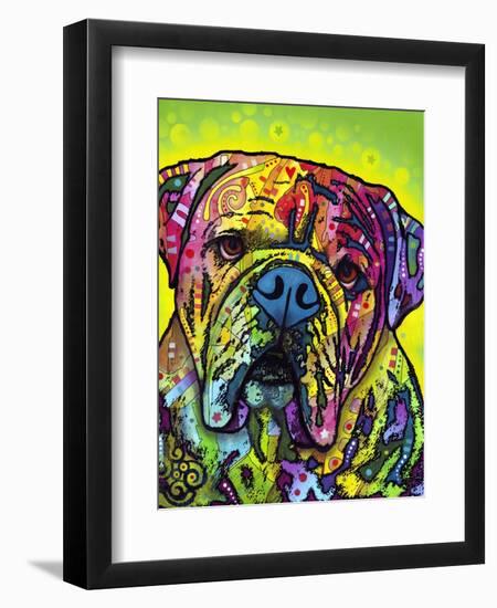 Hey Bulldog-Dean Russo-Framed Giclee Print