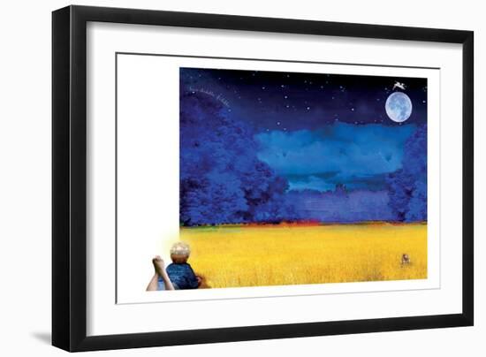 Hey Diddle Diddle-Nancy Tillman-Framed Premium Giclee Print