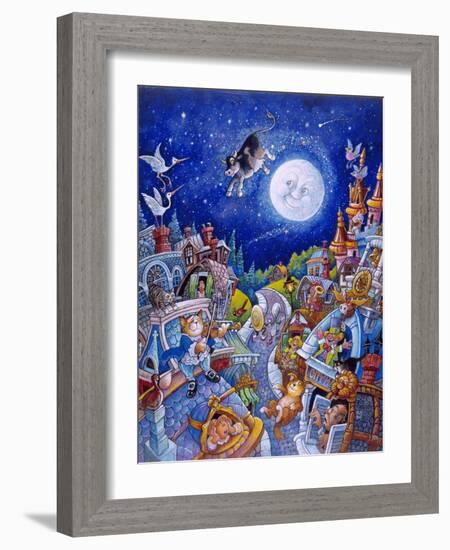 Hey Diddle Diddle-Bill Bell-Framed Giclee Print
