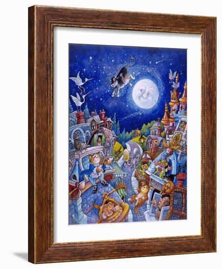 Hey Diddle Diddle-Bill Bell-Framed Giclee Print