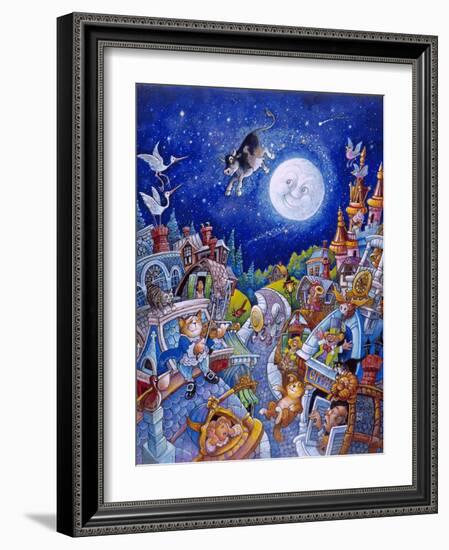 Hey Diddle Diddle-Bill Bell-Framed Giclee Print