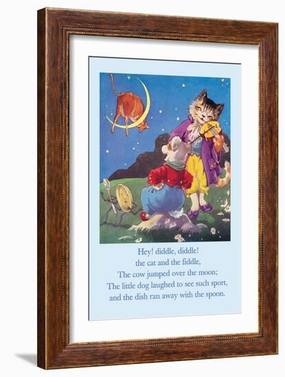 Hey! Diddle, Diddle!-null-Framed Art Print