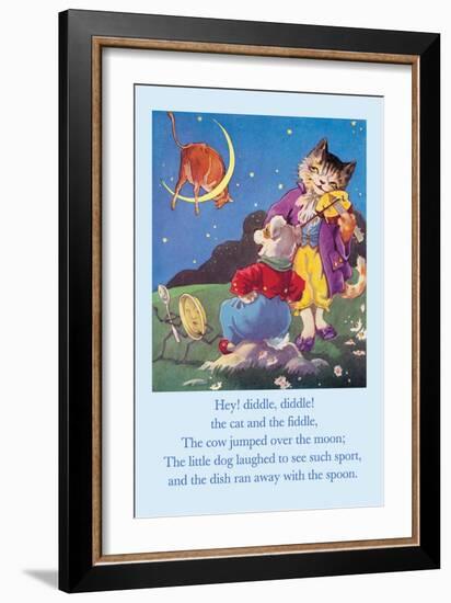 Hey! Diddle, Diddle!-null-Framed Art Print