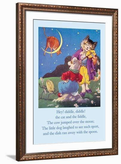 Hey! Diddle, Diddle!-null-Framed Art Print