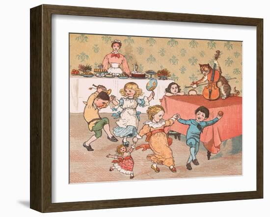 Hey Diddle Diddle-Randolph Caldecott-Framed Giclee Print