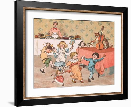 Hey Diddle Diddle-Randolph Caldecott-Framed Giclee Print