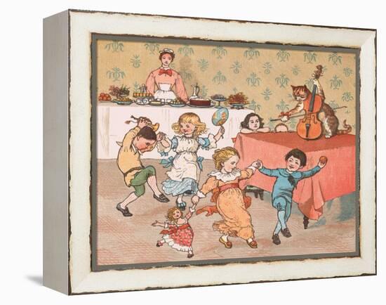 Hey Diddle Diddle-Randolph Caldecott-Framed Premier Image Canvas