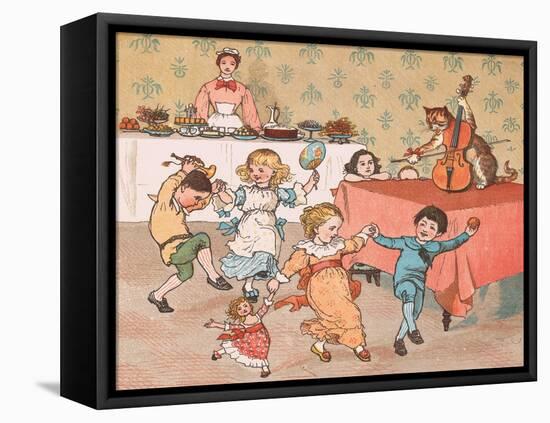 Hey Diddle Diddle-Randolph Caldecott-Framed Premier Image Canvas