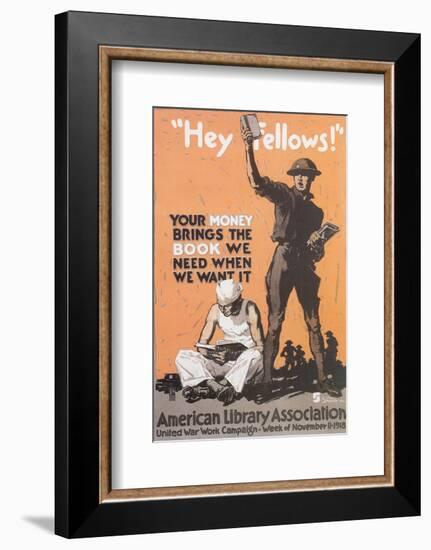 Hey Fellows!-John E^ Sheridan-Framed Art Print