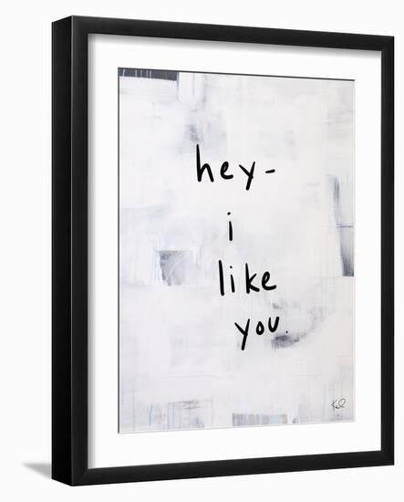Hey I-Kent Youngstrom-Framed Art Print