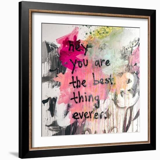 Hey I-Kent Youngstrom-Framed Art Print