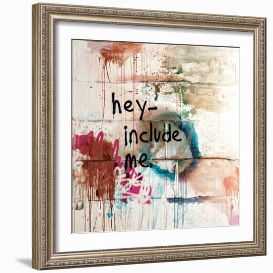 Hey II-Kent Youngstrom-Framed Premium Giclee Print