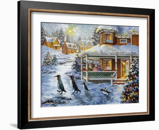 Hey! Wait for Me-Nicky Boehme-Framed Giclee Print