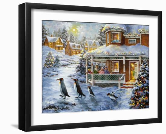 Hey! Wait for Me-Nicky Boehme-Framed Giclee Print