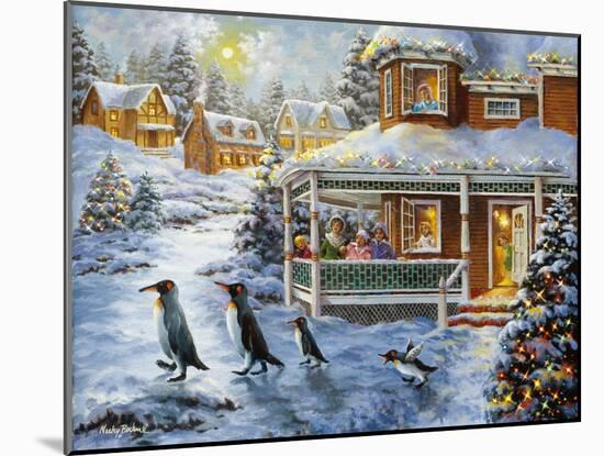 Hey! Wait for Me-Nicky Boehme-Mounted Giclee Print