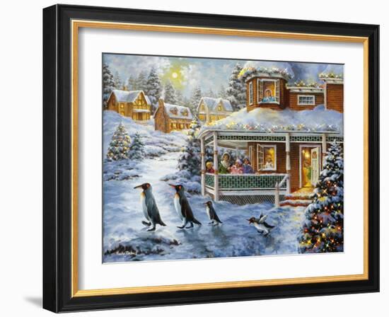 Hey! Wait for Me-Nicky Boehme-Framed Giclee Print