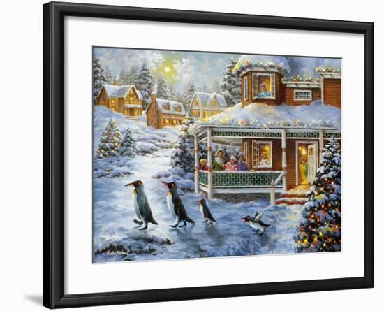 Hey! Wait for Me-Nicky Boehme-Framed Giclee Print