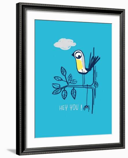 Hey You!-Laure Girardin-Vissian-Framed Giclee Print