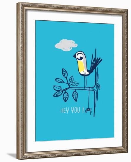 Hey You!-Laure Girardin-Vissian-Framed Giclee Print