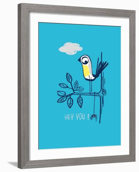 Hey You!-Laure Girardin-Vissian-Framed Giclee Print