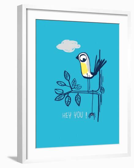 Hey You!-Laure Girardin-Vissian-Framed Giclee Print