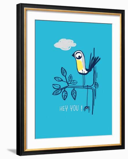 Hey You!-Laure Girardin-Vissian-Framed Giclee Print