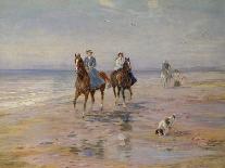 A Ride on the Beach, Dublin-Heywood Hardy-Giclee Print