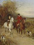 The Meet at the Manor House, 1908-Heywood Hardy-Giclee Print