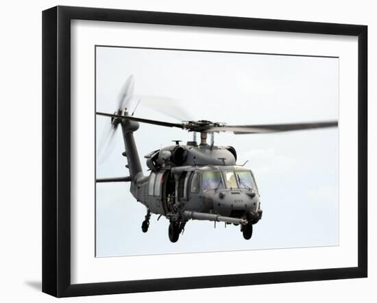 HH-60 Pave Hawk Helicopter Conducts Search and Rescue Operations-Stocktrek Images-Framed Photographic Print