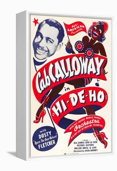 HI-DE-HO, Cab Calloway, 1947-null-Framed Stretched Canvas