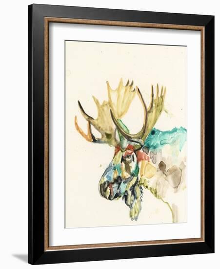 Hi Fi Wildlife IV-Jennifer Goldberger-Framed Art Print